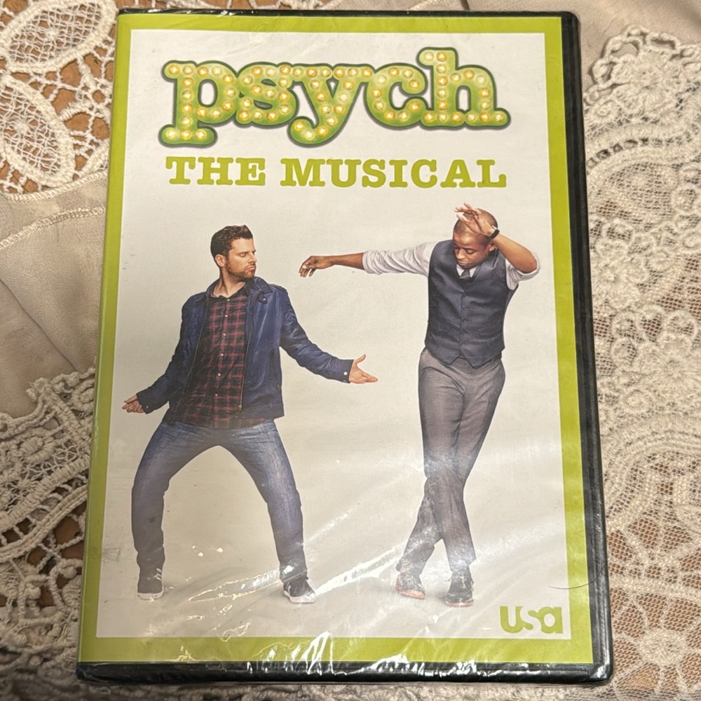 Psych: the Musical (DVD, 2013)